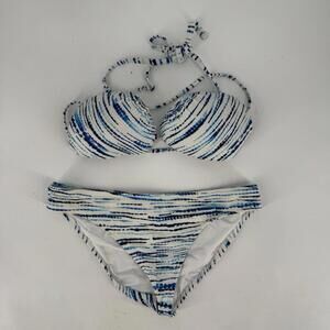 La blanca swimsuit bikini medium 8 10 2 piece swim beach summer strappy